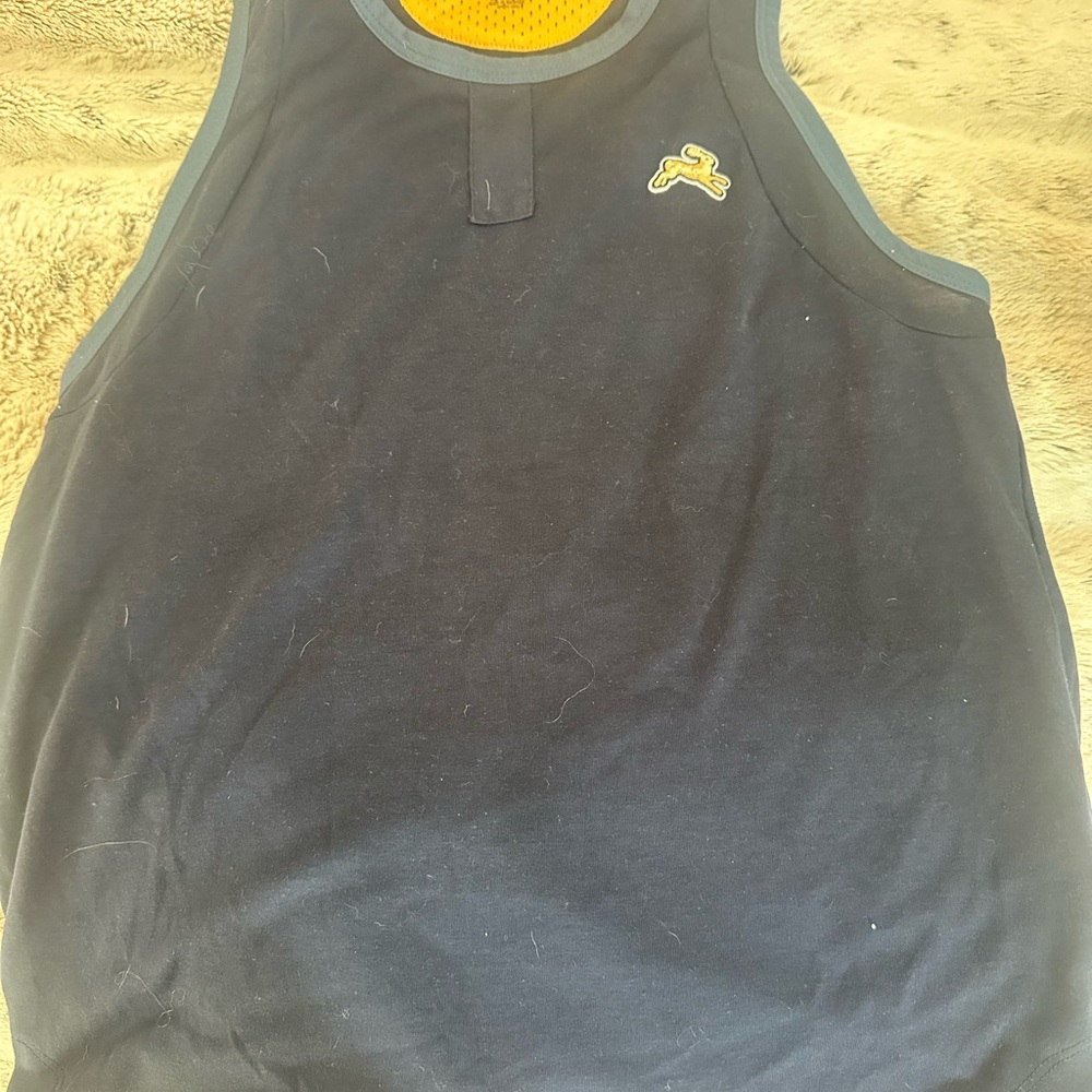 Tracksmith Black Athletic Tank Top